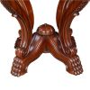 VICTORIAN CLAW FEET SIDE TABLE